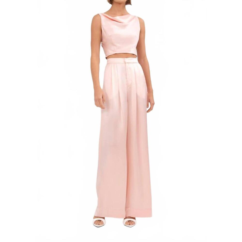 NEW NONCHALANT LABEL paris pant in pastel pink